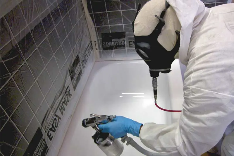 shower tile reglazing