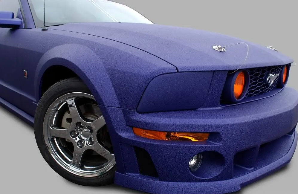 purple mustang bedliner