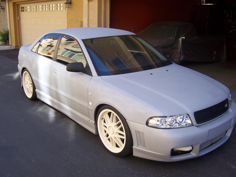 white audi bedliner wrap