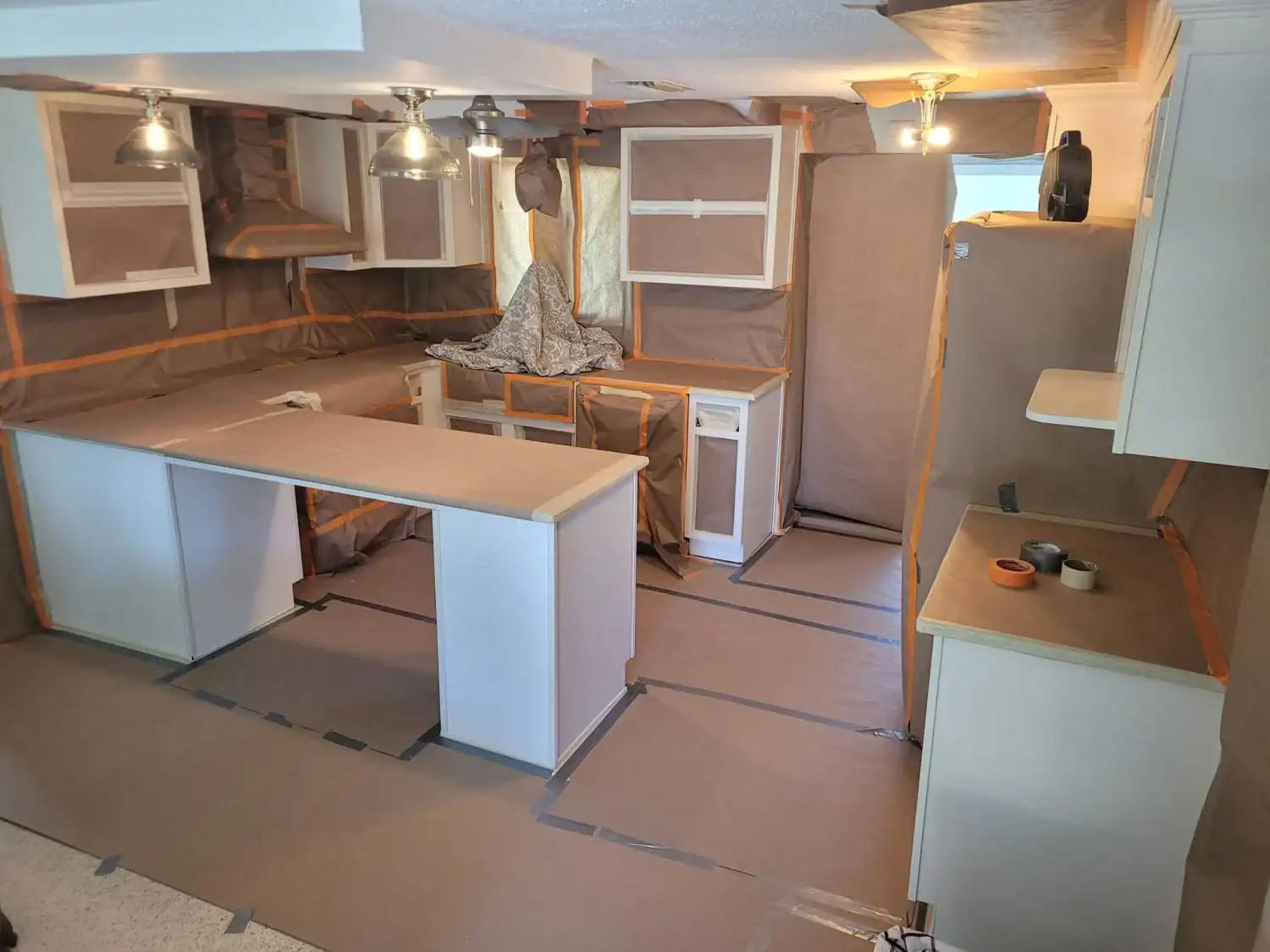 kitchen masking