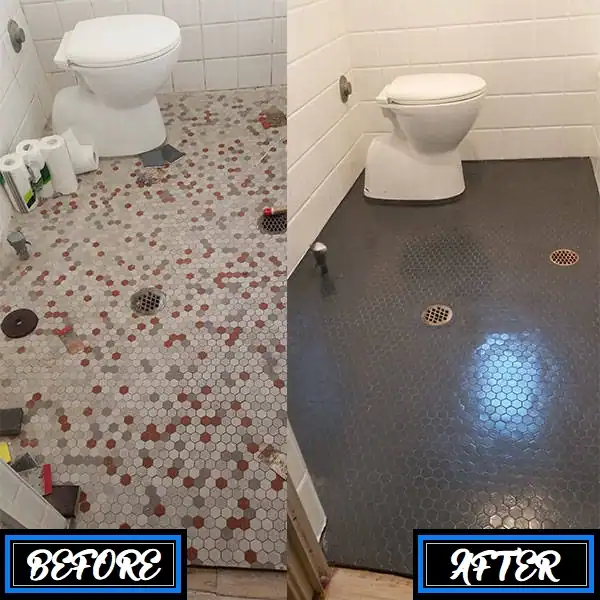 bathroom-tile-floor-refinish-in-gray
