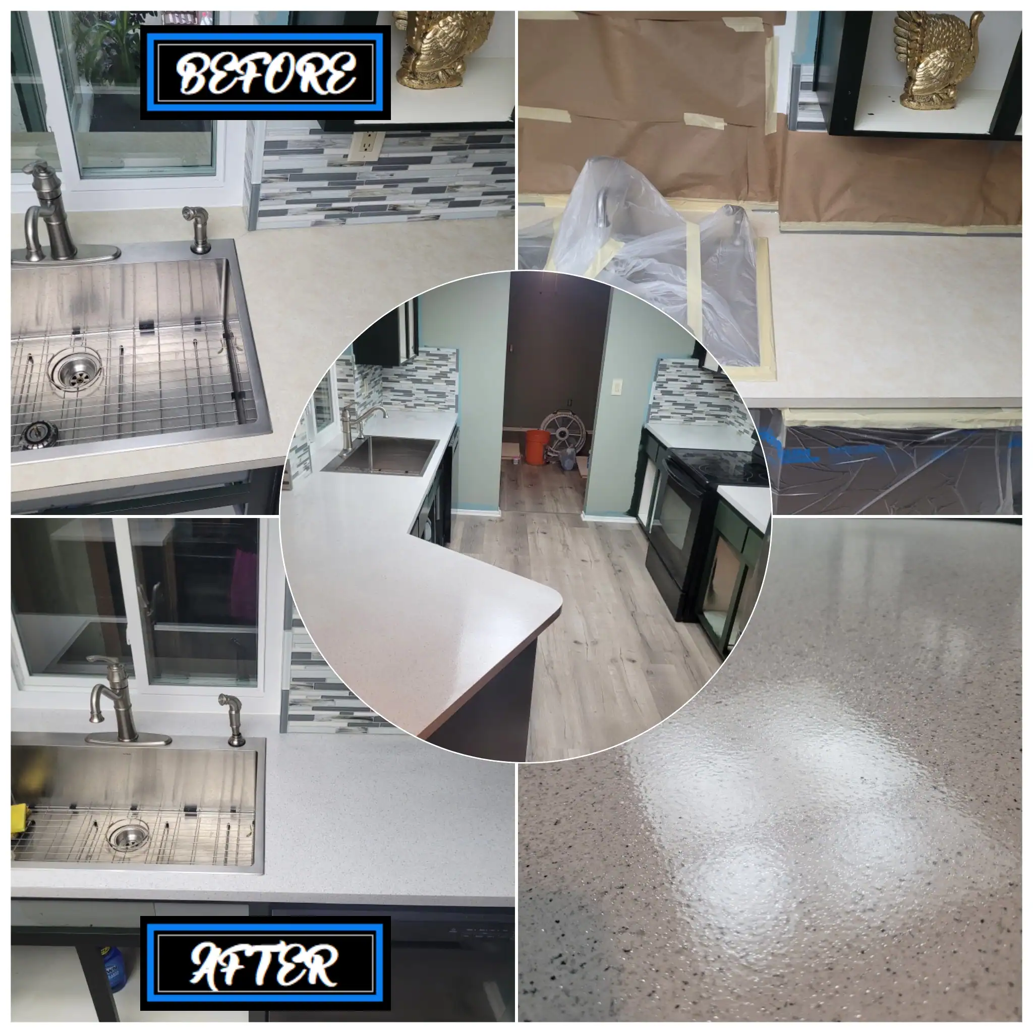 Kitchen Countertop Resurfacing | Counter Refinishing And Repair, image size:2048x2048